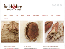 Tablet Screenshot of fieldandfire.com